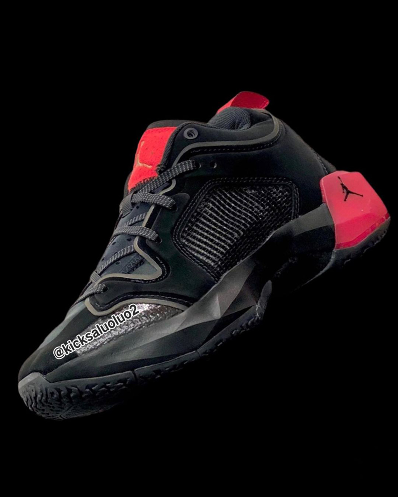 AJ,AJ37,Air Jordan 37 Low,Bred 人人都爱的「黑红」配色!全新低帮 AJ37 实物曝光! AJ,AJ37,Air Jordan 37 Low,Bred 人人都爱的「黑红」配色!全新低帮 AJ37 实物曝光!