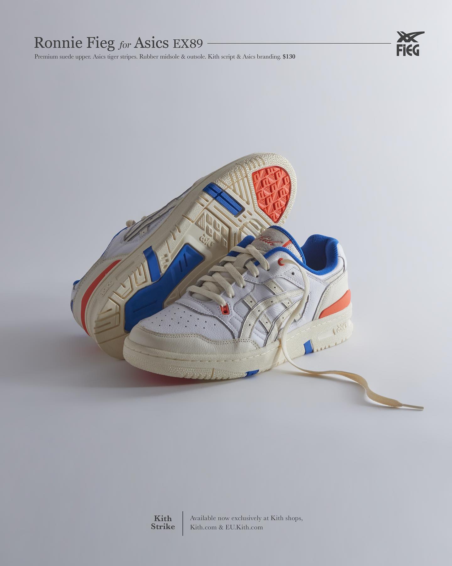 KITH,ASICS,EX-89 看起来不便宜!全新 KITH x ASICS 联名来了! KITH,ASICS,EX-89 看起来不便宜!全新 KITH x ASICS 联名来了!