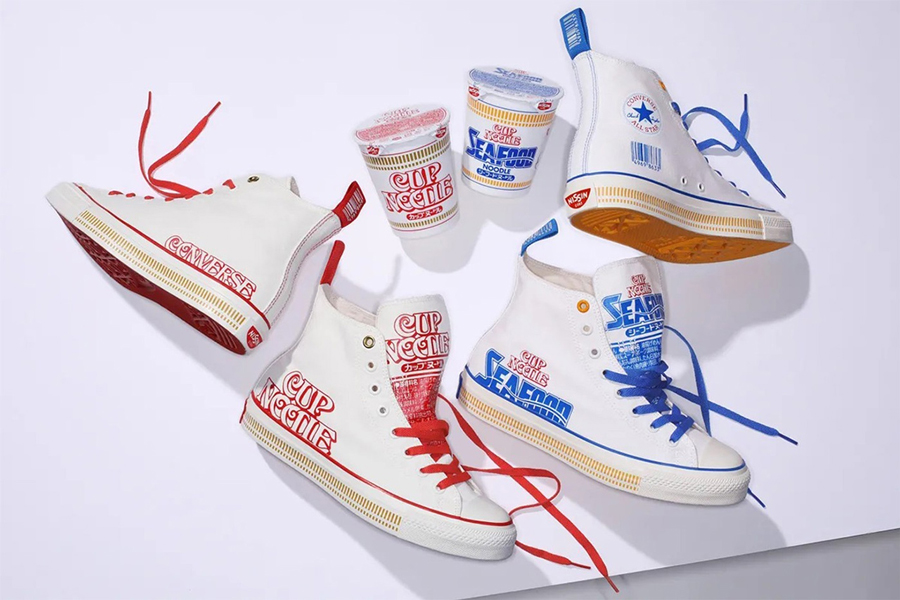 Nissin Foods,Converse,All-Star 「泡面」当鞋带!Converse 全新「杯面」联名即将登场! Nissin Foods,Converse,All-Star 「泡面」当鞋带!Converse 全新「杯面」联名即将登场!