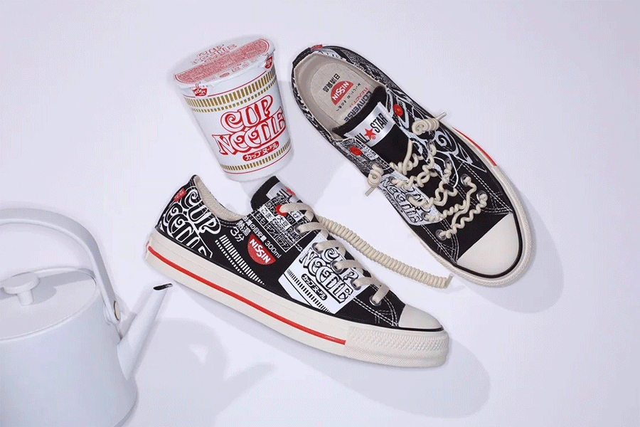 Nissin Foods,Converse,All-Star 「泡面」当鞋带!Converse 全新「杯面」联名即将登场! Nissin Foods,Converse,All-Star 「泡面」当鞋带!Converse 全新「杯面」联名即将登场!