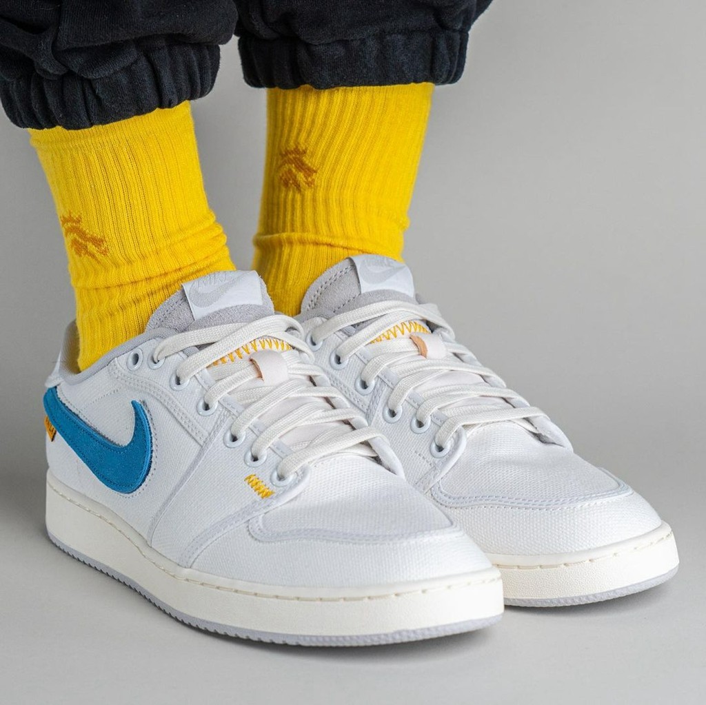 DO8912-101,Air Jordan 1 KO Low 全新版本 Union x AJ1 终于要来了!还有实物上脚曝光! DO8912-101,Air Jordan 1 KO Low 全新版本 Union x AJ1 终于要来了!还有实物上脚曝光!