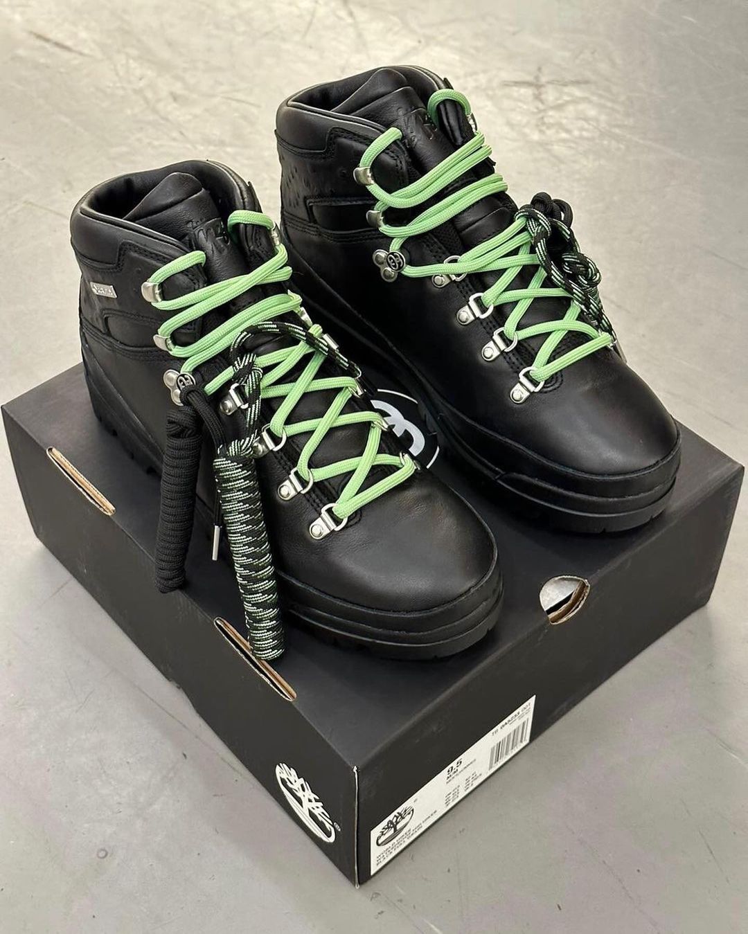 Stüssy,Timberland 实物首次曝光!Stüssy 新联名鞋上科技了! Stüssy,Timberland 实物首次曝光!Stüssy 新联名鞋上科技了!