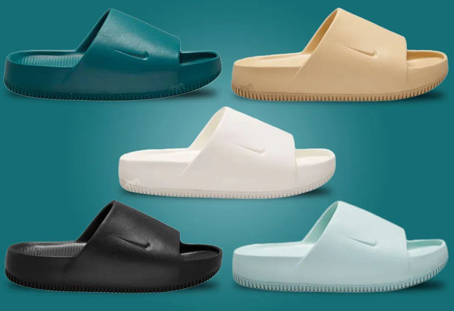 Nike,Calm Slide Nike 新拖鞋实物曝光!网友:撞脸 Yeezy! Nike,Calm Slide Nike 新拖鞋实物曝光!网友:撞脸 Yeezy!