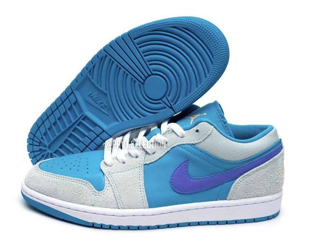 Air Jordan 1 Low,Aquatone,DX43 清爽湖水蓝装扮!新配色 AJ1 Low 实物曝光! Air Jordan 1 Low,Aquatone,DX43 清爽湖水蓝装扮!新配色 AJ1 Low 实物曝光!