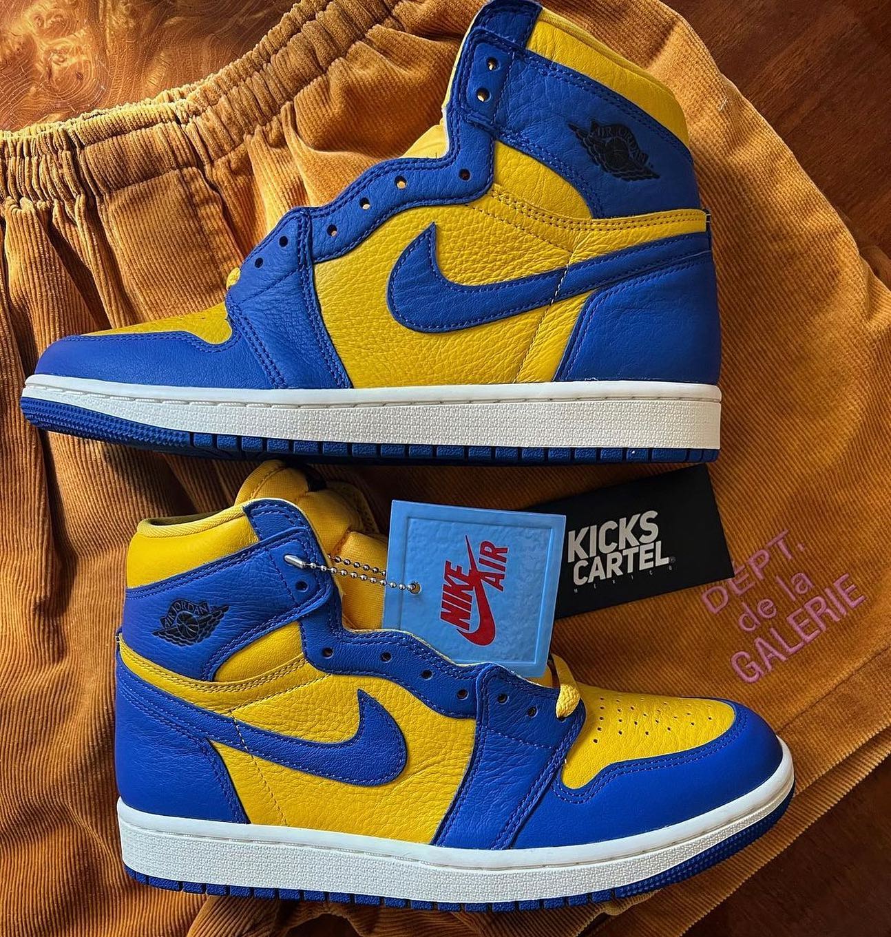 Air Jordan 1 High OG,WMNS,Reve 反转兰尼 AJ1 实物图曝光!这颜值你打几分? Air Jordan 1 High OG,WMNS,Reve 反转兰尼 AJ1 实物图曝光!这颜值你打几分?