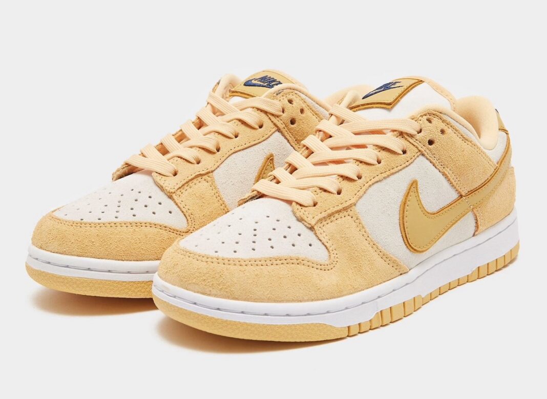 Nike Dunk Low WMNS “Gold Suede 这质感太加分!「小麦」Dunk 官图曝光! Nike Dunk Low WMNS “Gold Suede 这质感太加分!「小麦」Dunk 官图曝光!