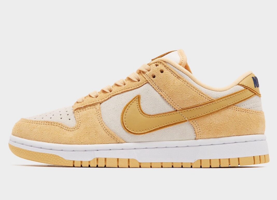 Nike Dunk Low WMNS “Gold Suede 这质感太加分!「小麦」Dunk 官图曝光! Nike Dunk Low WMNS “Gold Suede 这质感太加分!「小麦」Dunk 官图曝光!