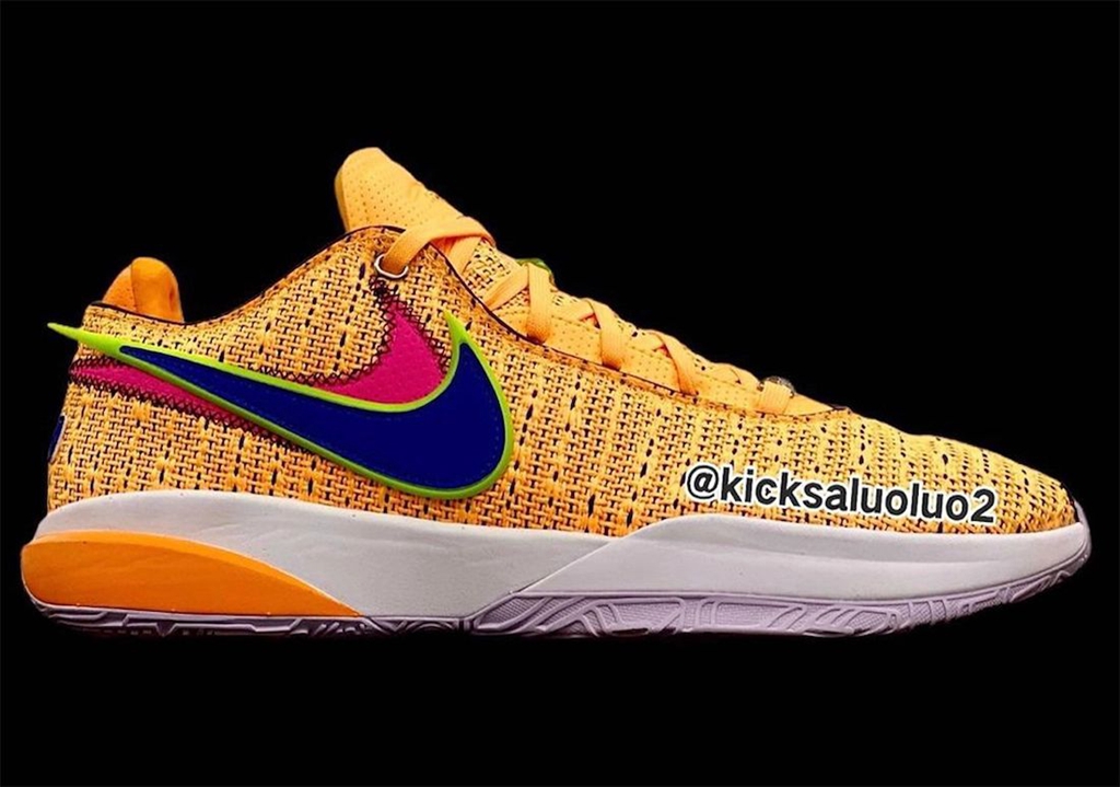 Nike,LeBron 20,Laser Orange,DJ LeBron 20 新配色曝光!发售日期也有了! Nike,LeBron 20,Laser Orange,DJ LeBron 20 新配色曝光!发售日期也有了!