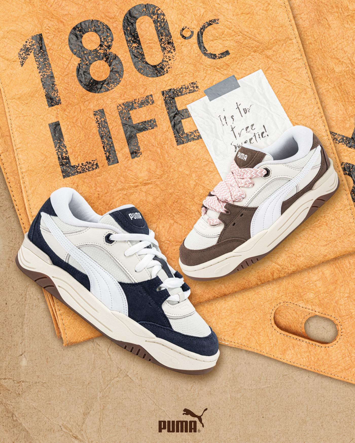 PUMA-180,PUMA 特殊包装开开眼!提前开箱「粉棕」面包鞋! PUMA-180,PUMA 特殊包装开开眼!提前开箱「粉棕」面包鞋!