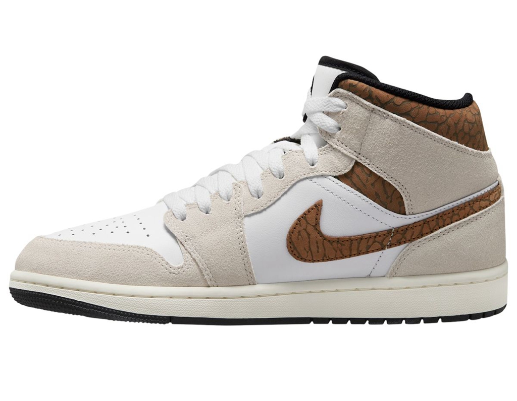 Air Jordan 1 Mid SE,Brown Elep 又一双「爆裂纹」AJ1 要来了!发售信息刚刚曝光! Air Jordan 1 Mid SE,Brown Elep 又一双「爆裂纹」AJ1 要来了!发售信息刚刚曝光!
