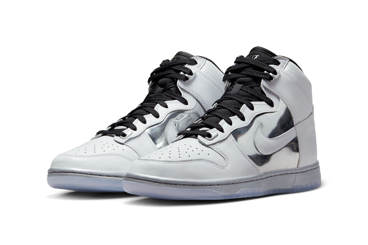 Dunk High,Nike 液态银 + 水晶底!新配色 Dunk 有点骚气! Dunk High,Nike 液态银 + 水晶底!新配色 Dunk 有点骚气!