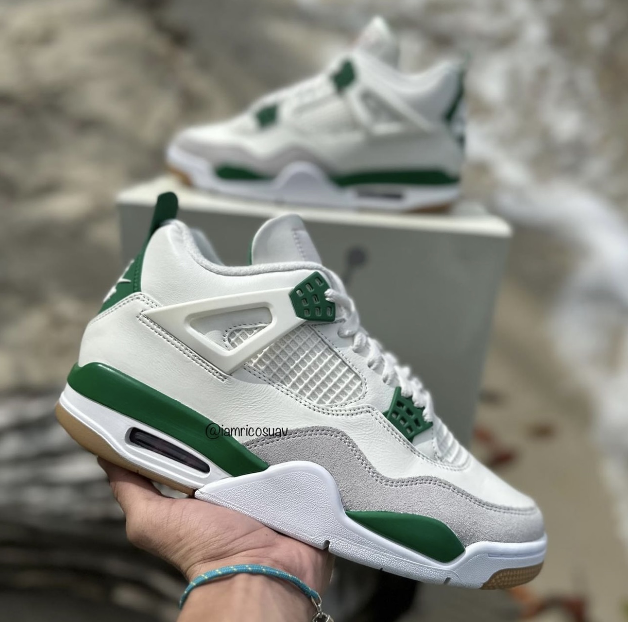 Nike SB,AJ,AJ4,Air Jordan 4,Pi 月底登场!「亲兄弟联名」AJ4 最新实物图曝光!可惜的是... Nike SB,AJ,AJ4,Air Jordan 4,Pi 月底登场!「亲兄弟联名」AJ4 最新实物图曝光!可惜的是...