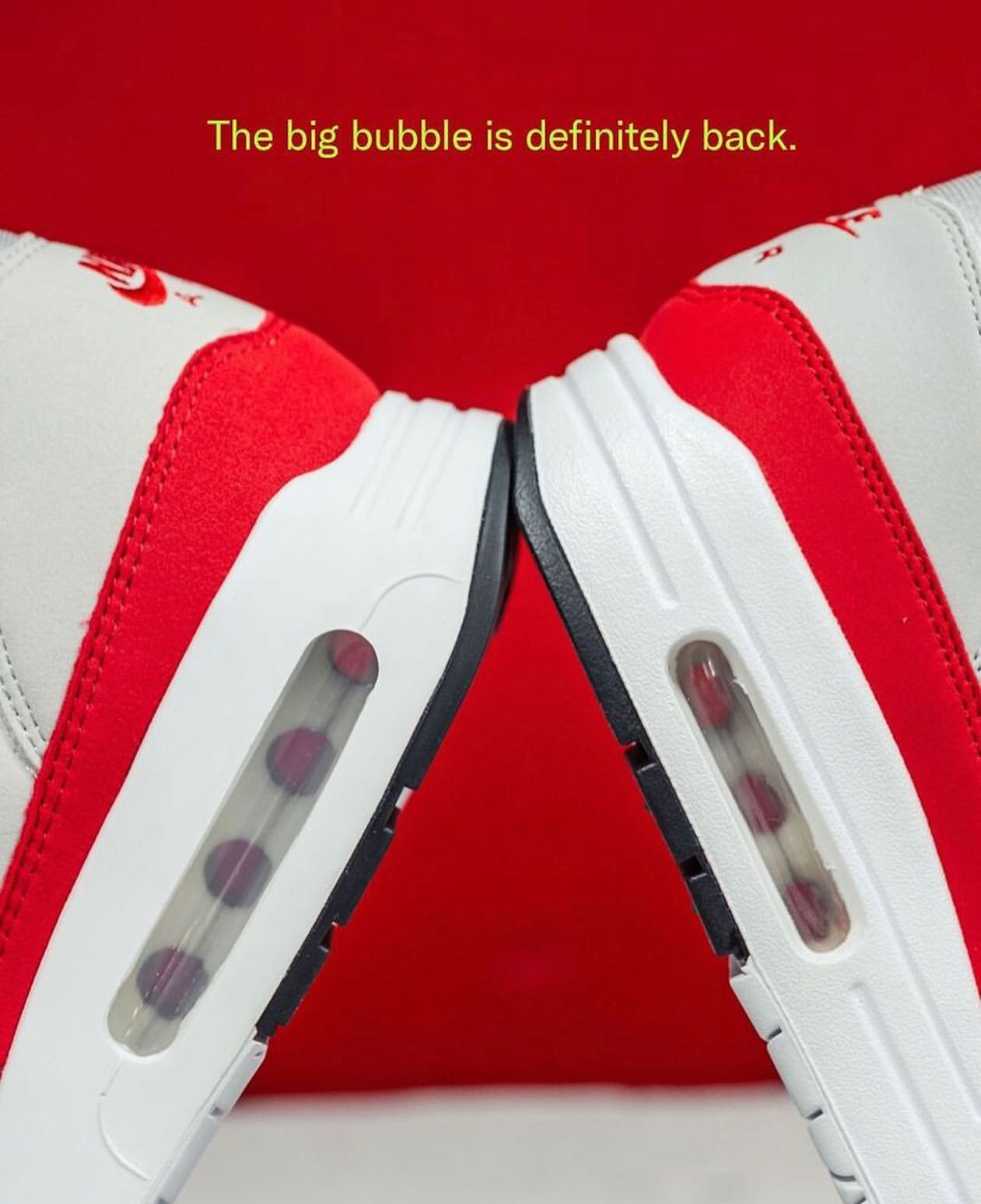 Nike,Air Max 1 ’86,Big Bubble, 本月「Air Max Day」重头戏要来了!对比图曝光! Nike,Air Max 1 ’86,Big Bubble, 本月「Air Max Day」重头戏要来了!对比图曝光!