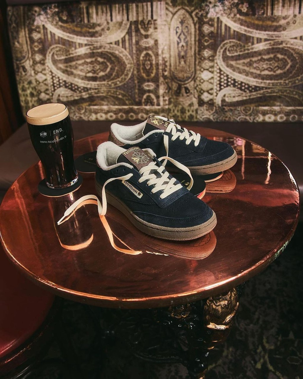 END.,Reebok,Club C,St.Patrick 这是我认识的 Reebok 吗?新联名有点帅啊! END.,Reebok,Club C,St.Patrick 这是我认识的 Reebok 吗?新联名有点帅啊!