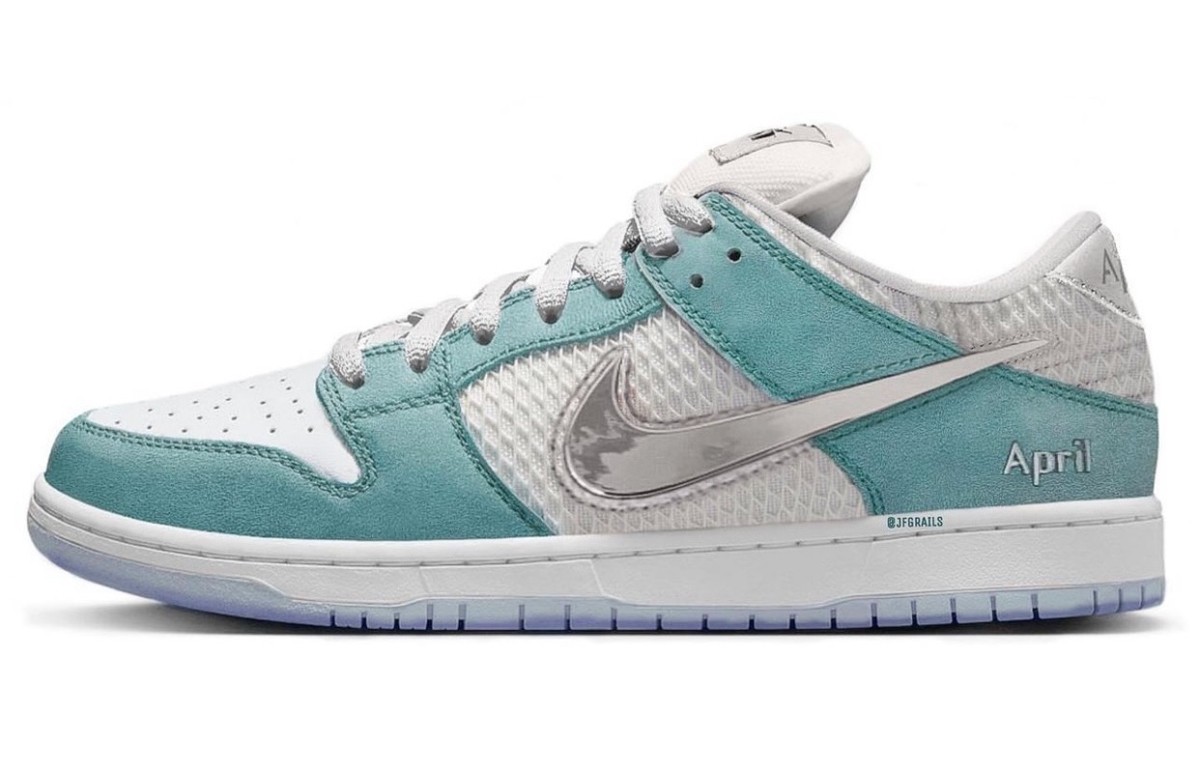 April Skateboards,Nike,SB Dunk 液态银规格不低!全新联名 SB Dunk 即将发售! April Skateboards,Nike,SB Dunk 液态银规格不低!全新联名 SB Dunk 即将发售!