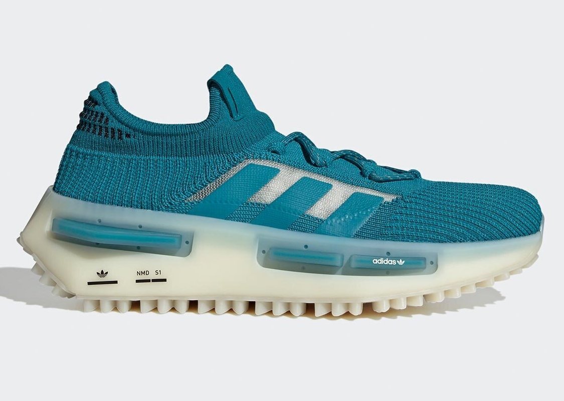 adidas,NMD S1,Active Teal,HQ44 超吸睛「湖水蓝」装扮!全新 NMD S1 官图曝光! adidas,NMD S1,Active Teal,HQ44 超吸睛「湖水蓝」装扮!全新 NMD S1 官图曝光!