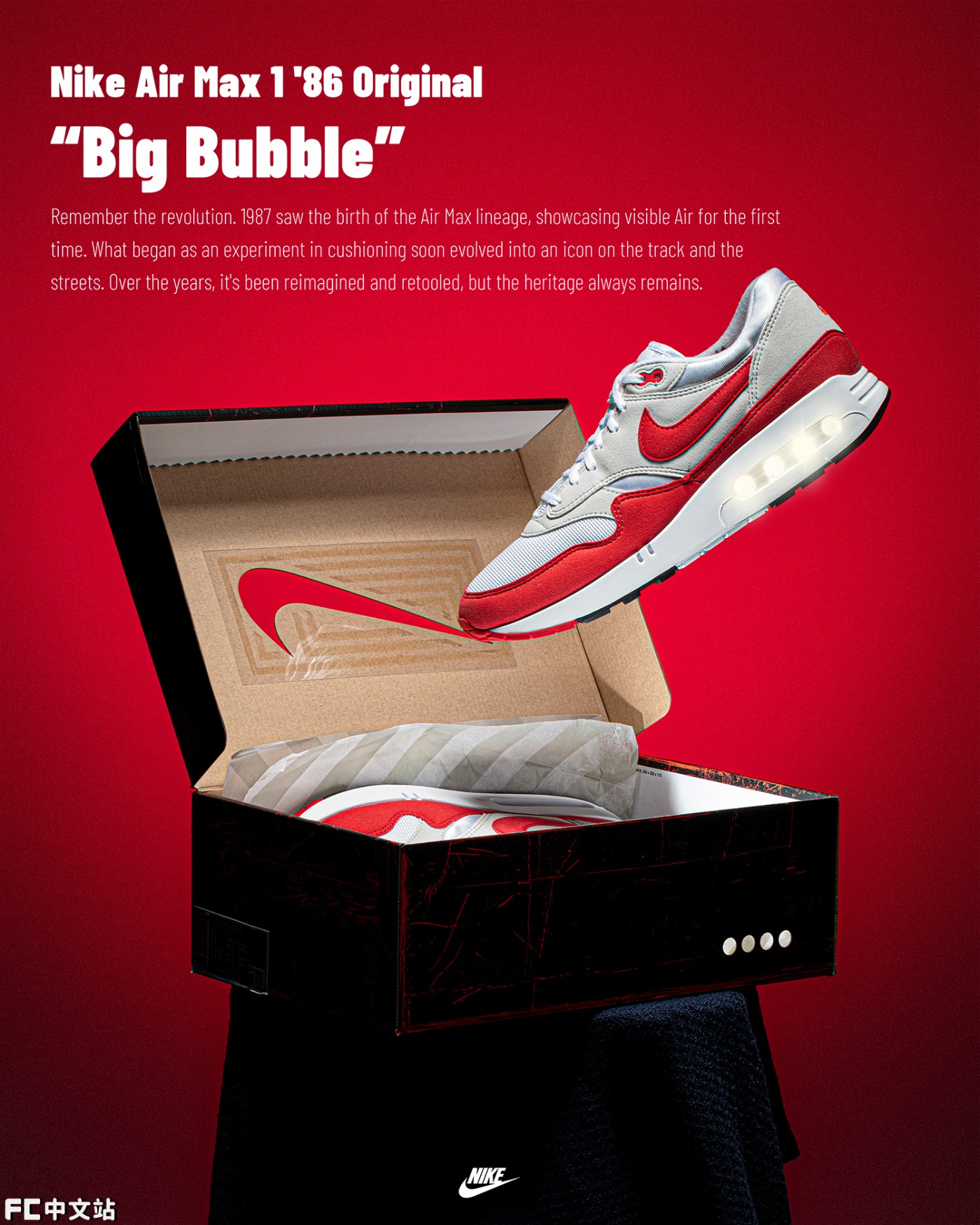 Big Bubble,DQ3989-100,Nike,Air “雪藏” 36 年首次复刻!Nike「经典中的经典」抢先开箱!光看鞋盒就不简单! Big Bubble,DQ3989-100,Nike,Air “雪藏” 36 年首次复刻!Nike「经典中的经典」抢先开箱!光看鞋盒就不简单!