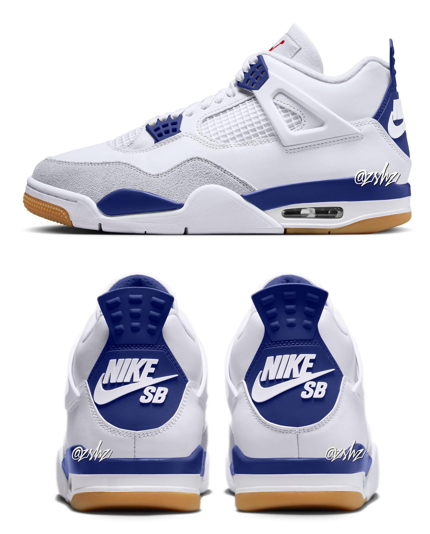 Nike SB,Air Jordan 4,Dark Blue 上次市价小 2K!Nike SB x AJ4 又出新配色! Nike SB,Air Jordan 4,Dark Blue 上次市价小 2K!Nike SB x AJ4 又出新配色!