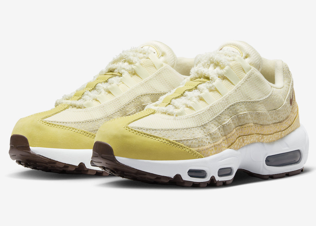Nike Air Max 95 WMNS,Alabaster 毛绒鞋带真可爱!全新 Nike Air Max 95 官图曝光! Nike Air Max 95 WMNS,Alabaster 毛绒鞋带真可爱!全新 Nike Air Max 95 官图曝光!