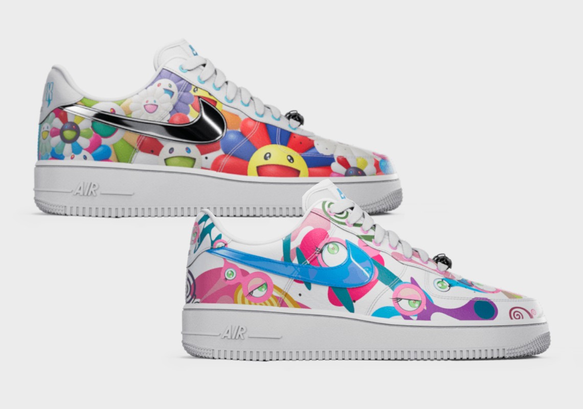 村上隆,Nike,Air Force 1, RTFKT 村上隆三方联名 AF1 有实物了!想要入手难度不小! 村上隆,Nike,Air Force 1, RTFKT 村上隆三方联名 AF1 有实物了!想要入手难度不小!