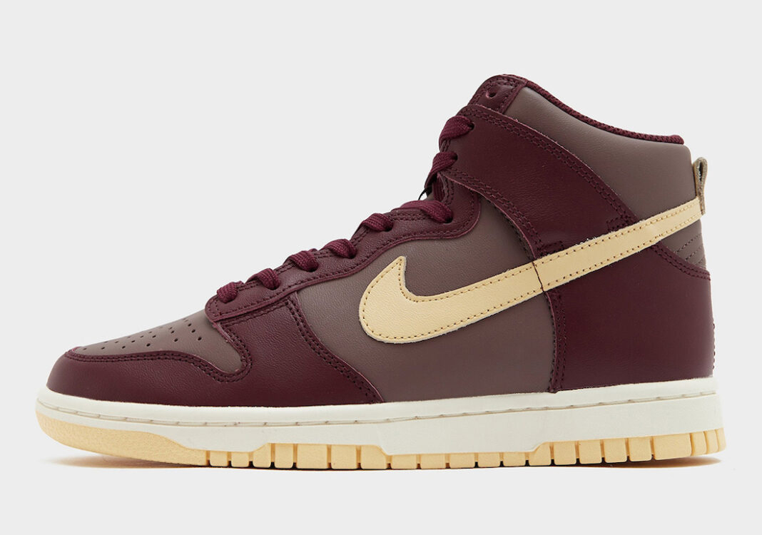 Nike Dunk High,WMNS,Plum Eclip 酒红装扮!全新 Nike Dunk Hi 曝光! Nike Dunk High,WMNS,Plum Eclip 酒红装扮!全新 Nike Dunk Hi 曝光!