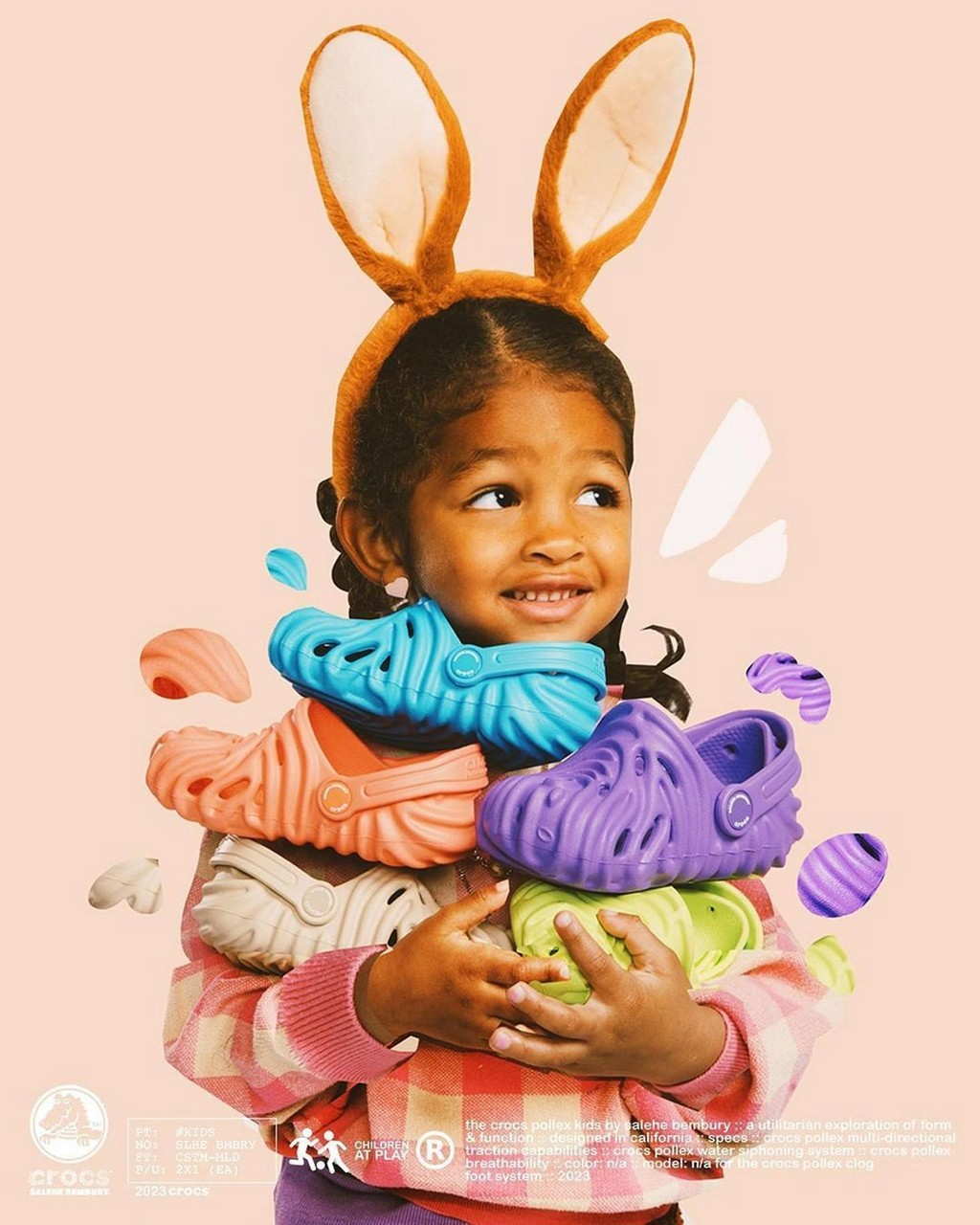 Salehe Bembury,Crocs 萌化了!这样的 Crocs「指纹鞋」你见过吗? Salehe Bembury,Crocs 萌化了!这样的 Crocs「指纹鞋」你见过吗?
