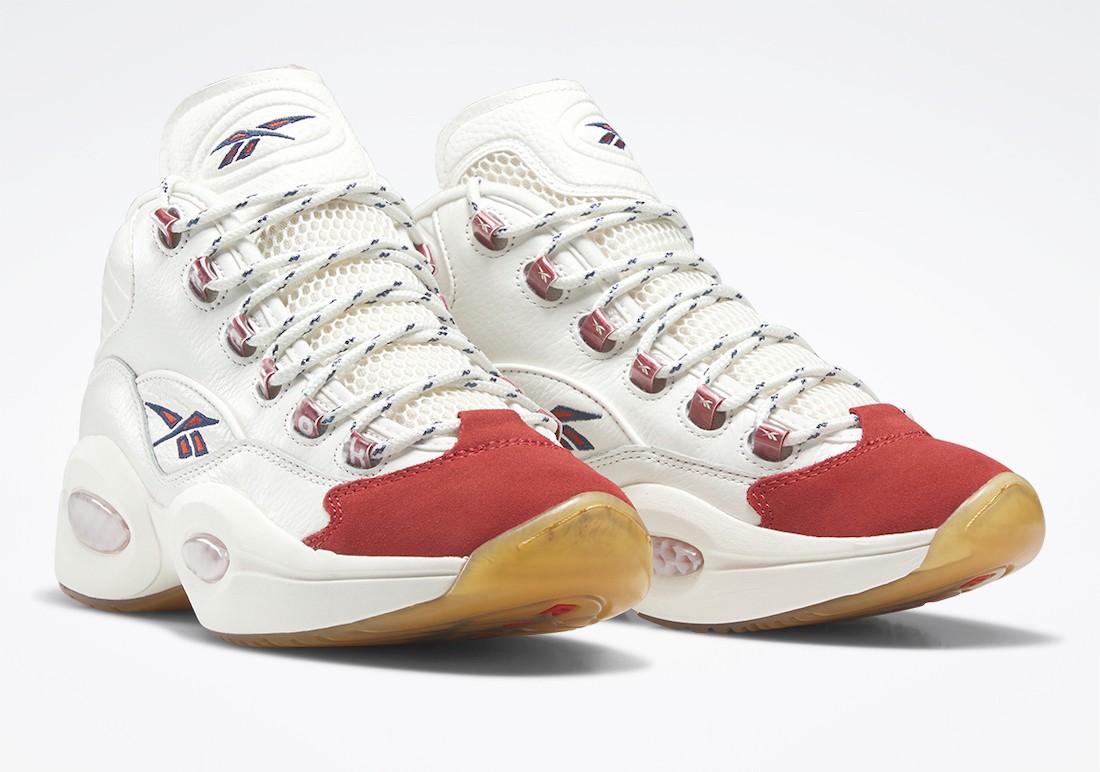Reebok Question Mid,Vintage Re 「红脚趾」Reebok Question Mid 曝光!发售日期定了! Reebok Question Mid,Vintage Re 「红脚趾」Reebok Question Mid 曝光!发售日期定了!
