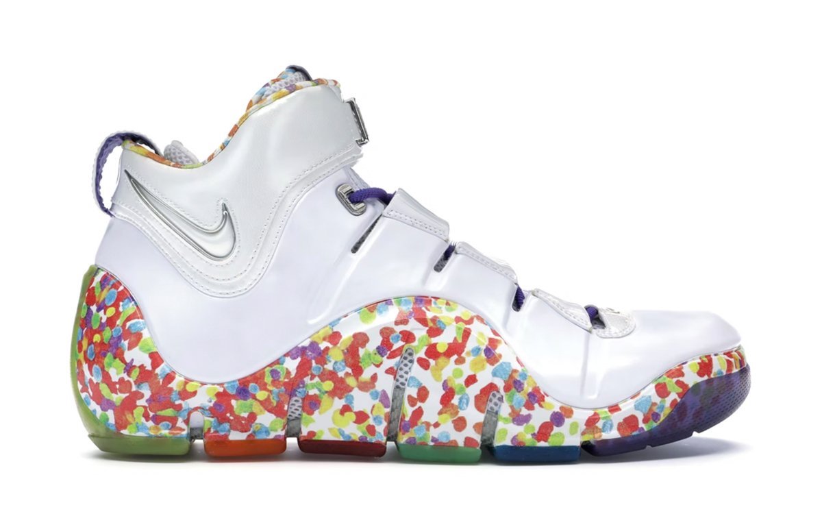 Nike,LeBron 4,Fruity Pebbles,D 市价 2w+!超稀有 LBJ4 PE 终于要发售了! Nike,LeBron 4,Fruity Pebbles,D 市价 2w+!超稀有 LBJ4 PE 终于要发售了!