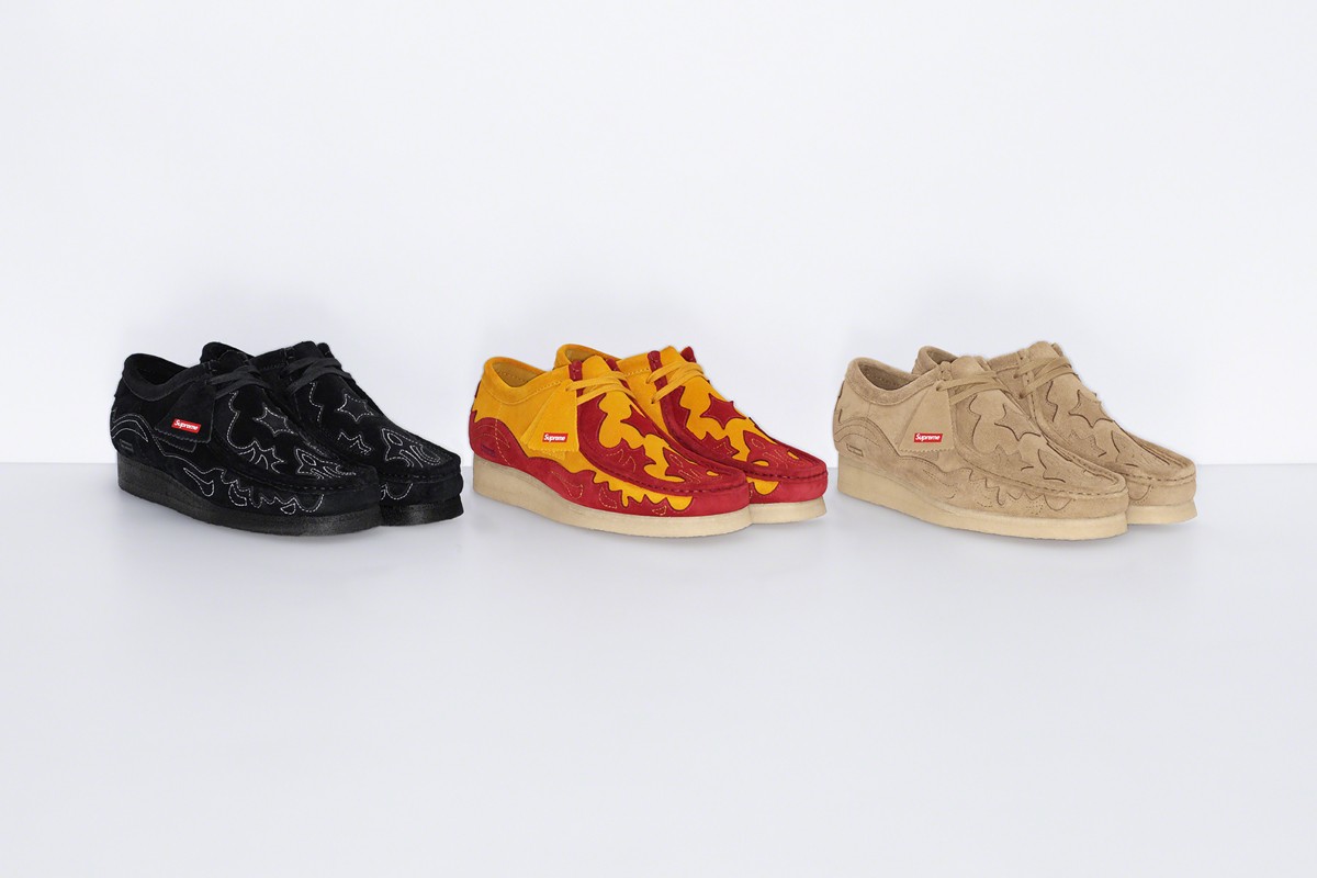 Supreme,CLARKS ORIGINALS,Walla Supreme 联名新鞋本周发售!这次居然适合它... Supreme,CLARKS ORIGINALS,Walla Supreme 联名新鞋本周发售!这次居然适合它...