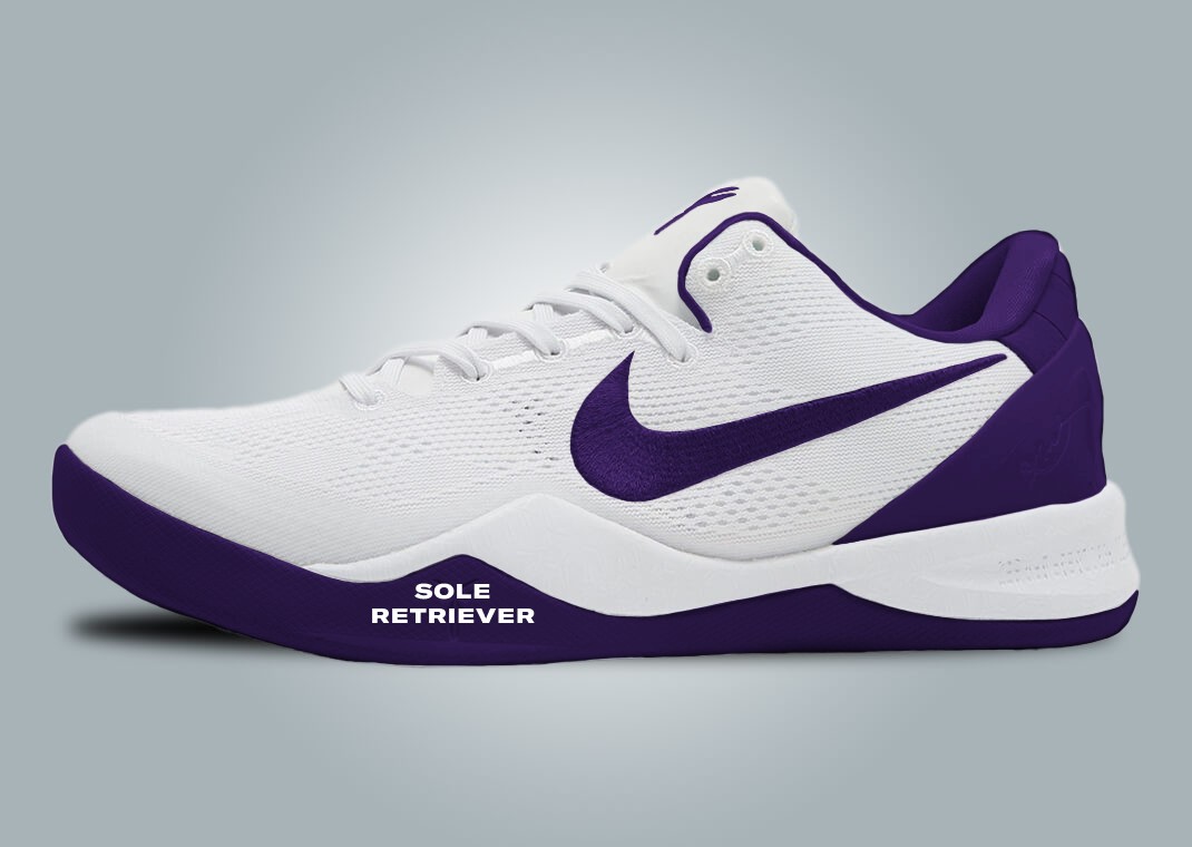 Nike,FQ3549-100,White Court Pu 明年登场!「湖人」Kobe 8 最新实物泄露! Nike,FQ3549-100,White Court Pu 明年登场!「湖人」Kobe 8 最新实物泄露!
