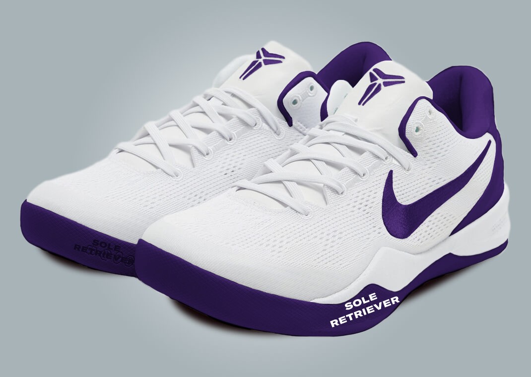 Nike,FQ3549-100,White Court Pu 明年登场!「湖人」Kobe 8 最新实物泄露! Nike,FQ3549-100,White Court Pu 明年登场!「湖人」Kobe 8 最新实物泄露!