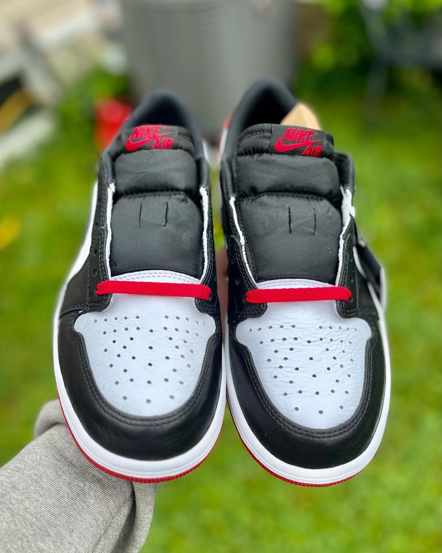Air Jordan 1 Low OG,Black Toe, 「黑脚趾」AJ1 实物曝光!网友:已经等不及了! Air Jordan 1 Low OG,Black Toe, 「黑脚趾」AJ1 实物曝光!网友:已经等不及了!