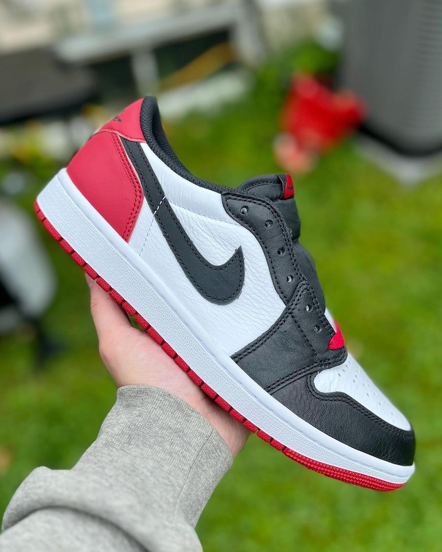 Air Jordan 1 Low OG,Black Toe, 「黑脚趾」AJ1 实物曝光!网友:已经等不及了! Air Jordan 1 Low OG,Black Toe, 「黑脚趾」AJ1 实物曝光!网友:已经等不及了!