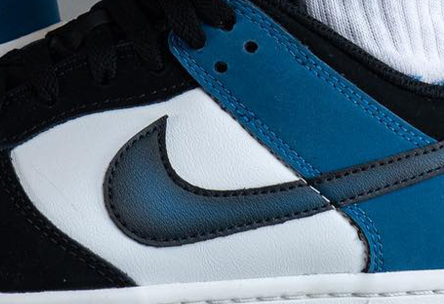 Nike,Dunk Low,Industrial Blue, 「黑蓝脚趾」Dunk Low 实物上脚!会是你的菜吗? Nike,Dunk Low,Industrial Blue, 「黑蓝脚趾」Dunk Low 实物上脚!会是你的菜吗?