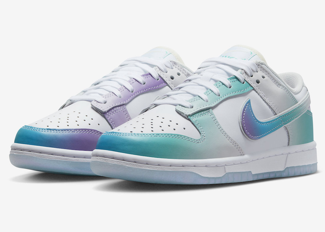 Nike,Dunk Low WMNS,Unlock Your 「渐变炫彩」Dunk 真骚气!发售日期定了! Nike,Dunk Low WMNS,Unlock Your 「渐变炫彩」Dunk 真骚气!发售日期定了!