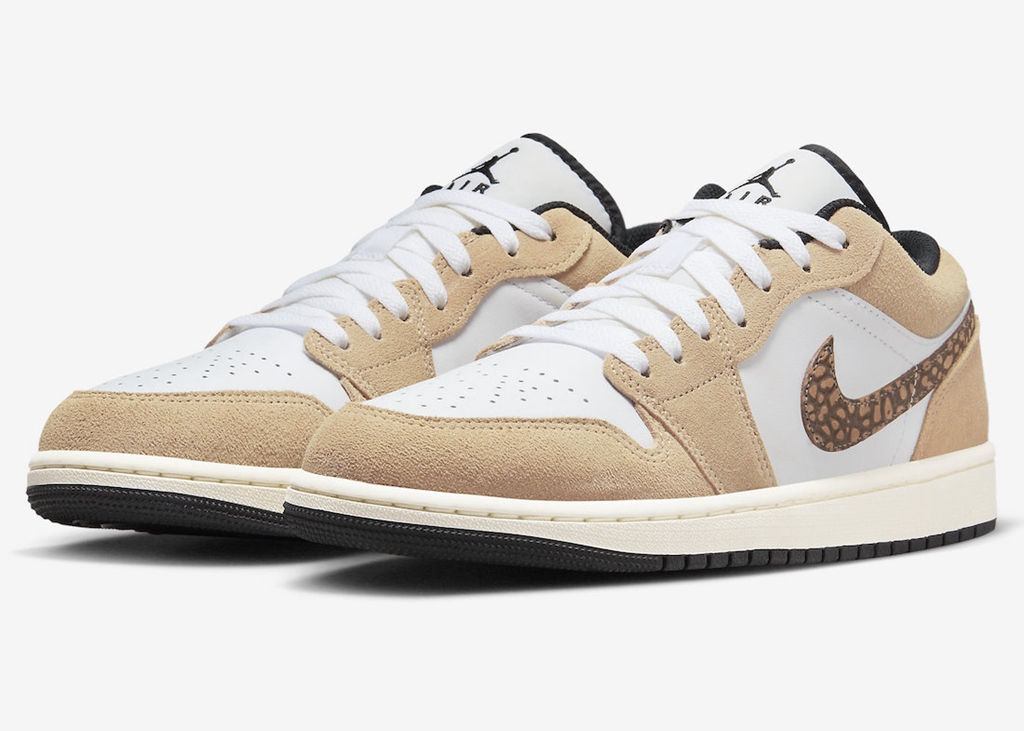 Air Jordan 1 Low SE,Brown Elep 颜值拿捏了!又一双「爆裂纹 AJ」官图曝光! Air Jordan 1 Low SE,Brown Elep 颜值拿捏了!又一双「爆裂纹 AJ」官图曝光!