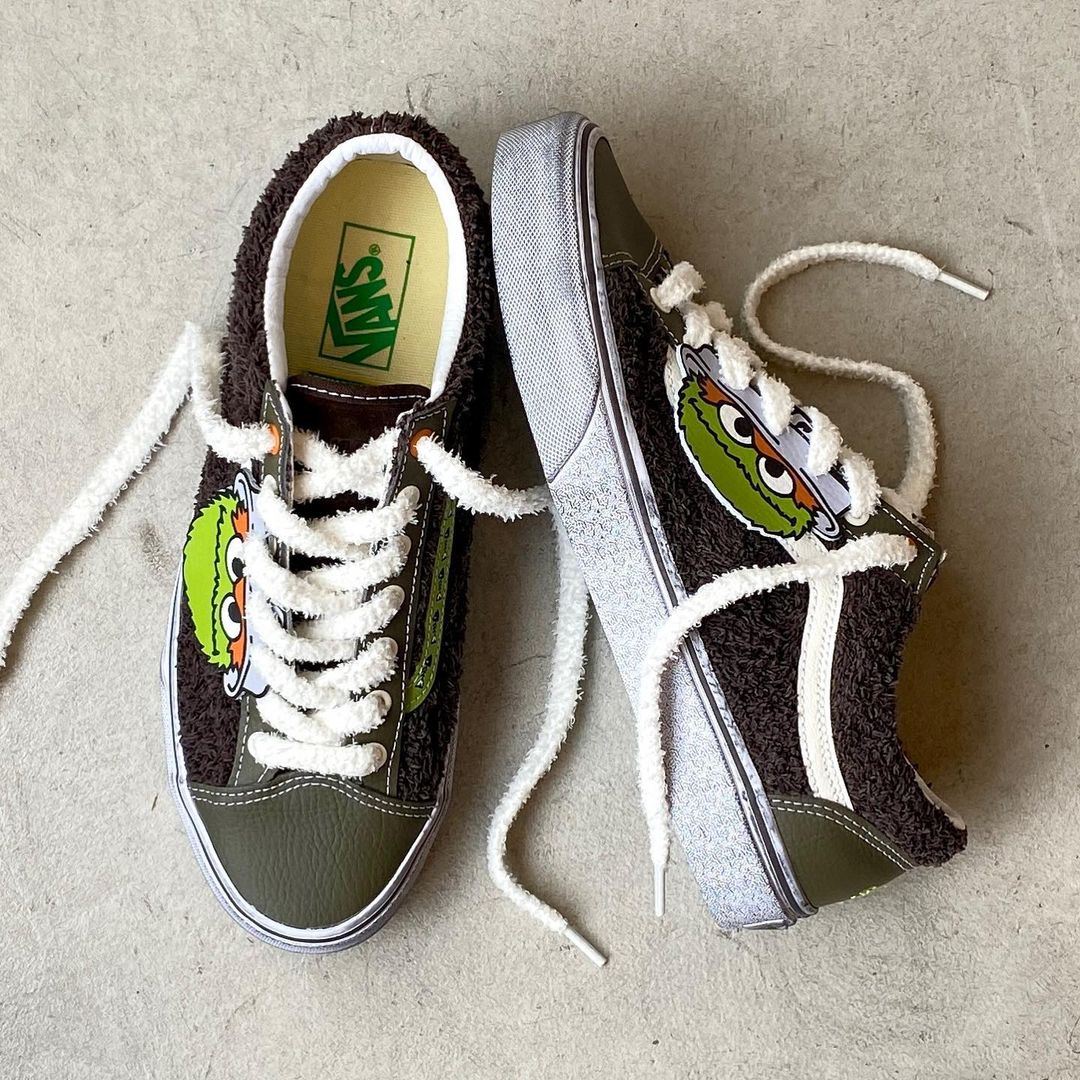 Vans,Style 36,Authentic Vans x《芝麻街》新联名悄悄上架!现在还有入手机会! Vans,Style 36,Authentic Vans x《芝麻街》新联名悄悄上架!现在还有入手机会!