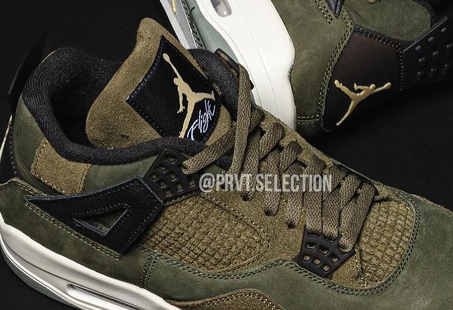 AJ,AJ4,Air Jordan 4 Craft,Oliv 「小 UNDFTD」AJ4 最新实物泄露!穿搭利器 +1! AJ,AJ4,Air Jordan 4 Craft,Oliv 「小 UNDFTD」AJ4 最新实物泄露!穿搭利器 +1!