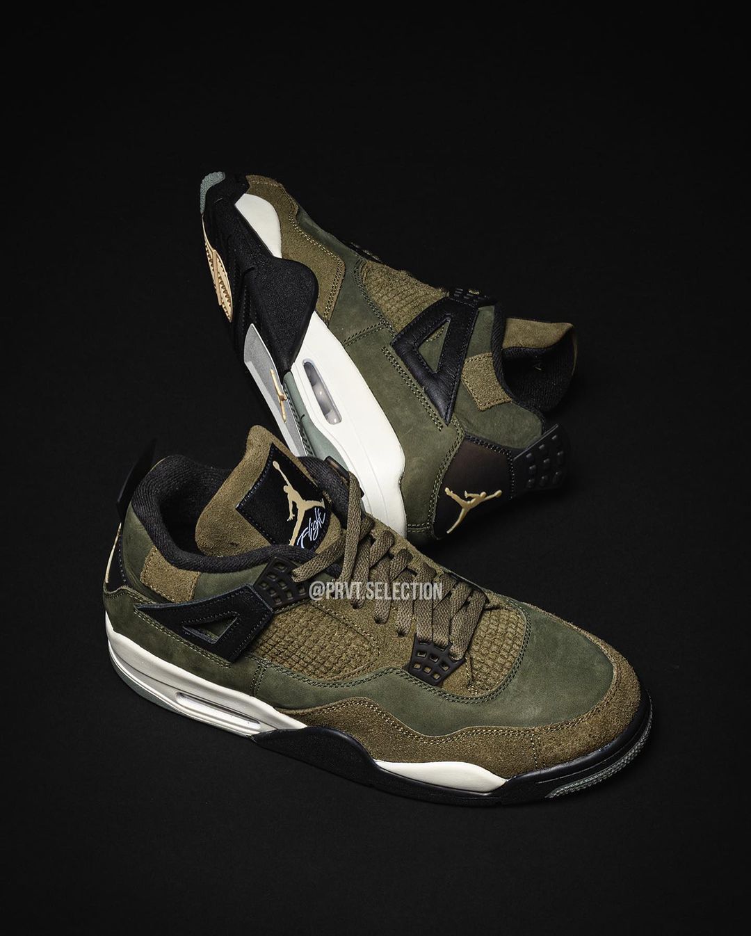 AJ,AJ4,Air Jordan 4 Craft,Oliv 「小 UNDFTD」AJ4 最新实物泄露!穿搭利器 +1! AJ,AJ4,Air Jordan 4 Craft,Oliv 「小 UNDFTD」AJ4 最新实物泄露!穿搭利器 +1!