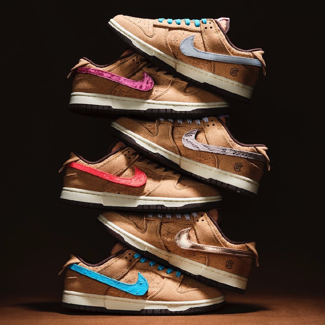 CLOT,Nike,Dunk Low,软木塞 钩子比鞋贵!冠希上脚「顶配版」软木塞 Dunk! CLOT,Nike,Dunk Low,软木塞 钩子比鞋贵!冠希上脚「顶配版」软木塞 Dunk!
