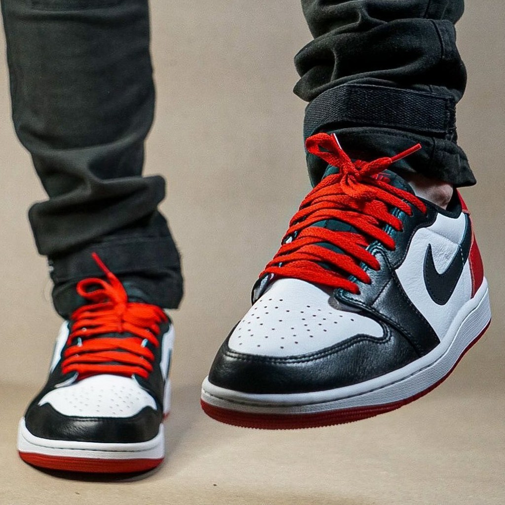 Air Jordan 1 Low OG,Black Toe, 都在等的「黑脚趾」AJ1 上脚曝光!发售信息有了! Air Jordan 1 Low OG,Black Toe, 都在等的「黑脚趾」AJ1 上脚曝光!发售信息有了!