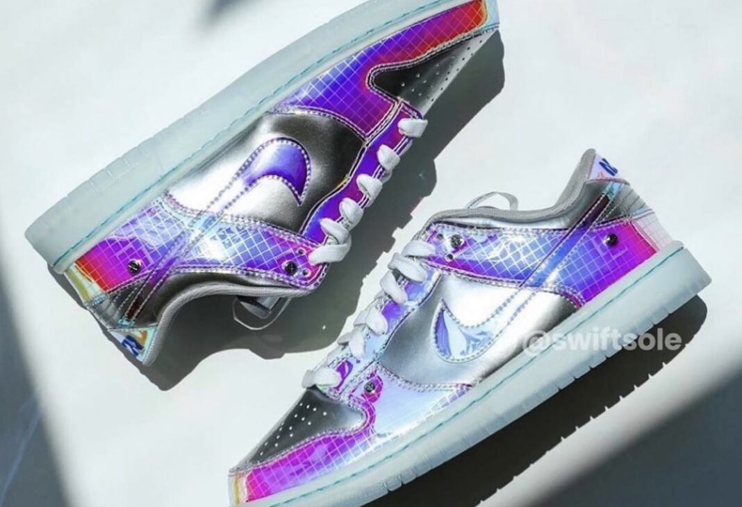 Nike Dunk Low,Be True 金属银太帅了!全新「Be True」Dunk 实物曝光! Nike Dunk Low,Be True 金属银太帅了!全新「Be True」Dunk 实物曝光!