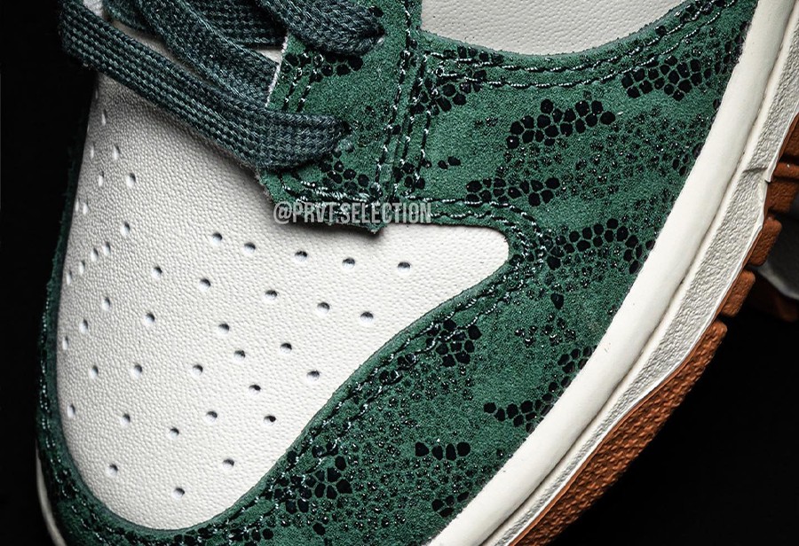 Nike,Dunk Low,SKU,FQ8893-397 规格不输联名!「绿蛇纹」Dunk Low 实物曝光! Nike,Dunk Low,SKU,FQ8893-397 规格不输联名!「绿蛇纹」Dunk Low 实物曝光!