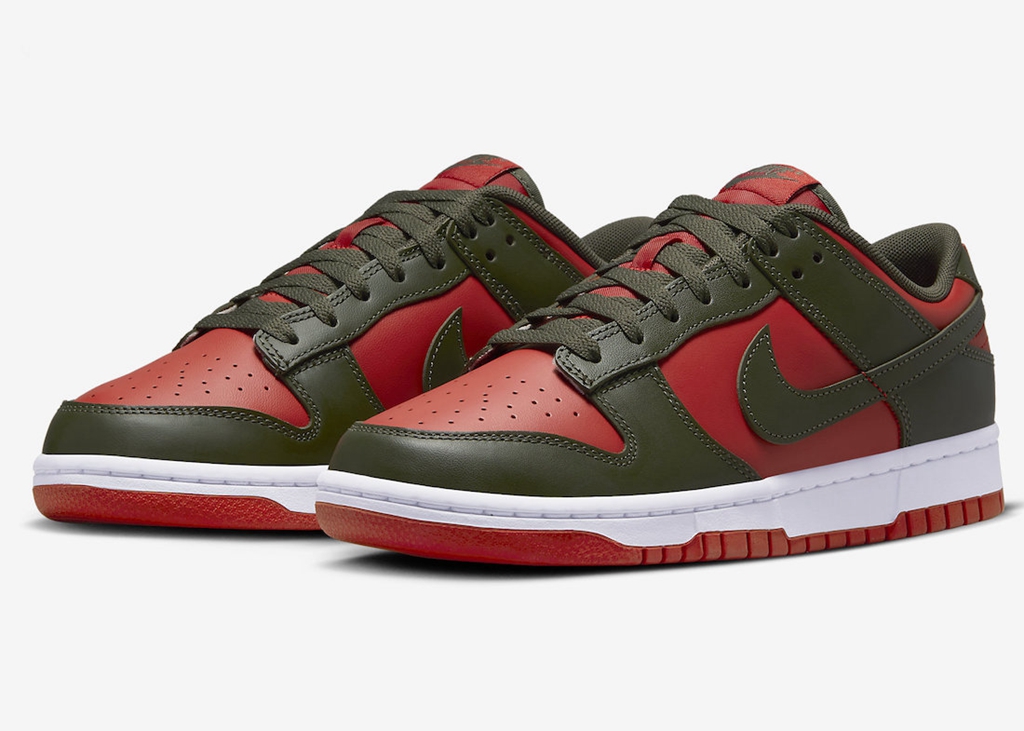 Nike,Dunk Low,Mystic Red,DV083 「小 Gucci」Dunk Low 官图曝光!发售信息有了! Nike,Dunk Low,Mystic Red,DV083 「小 Gucci」Dunk Low 官图曝光!发售信息有了!
