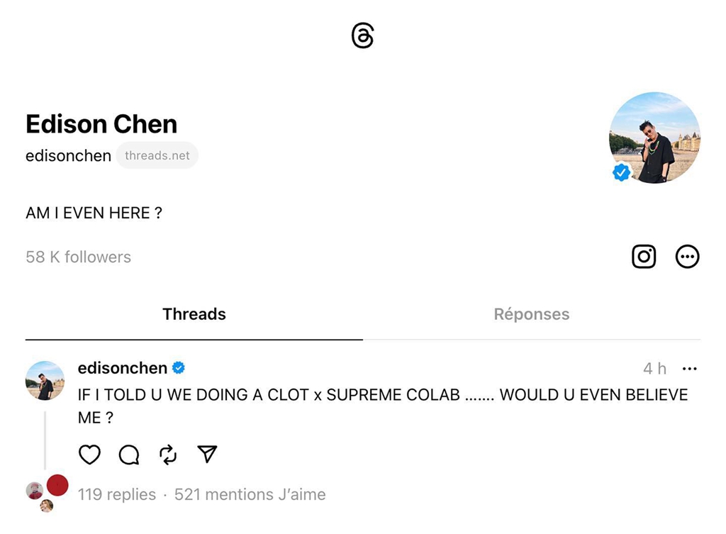 CLOT,Supreme 突发!CLOT x Supreme 官宣实锤!大招真来了! CLOT,Supreme 突发!CLOT x Supreme 官宣实锤!大招真来了!