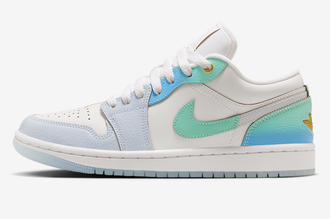 Air Jordan 1 Low SE,Emerald Ri 全新 Air Jordan 1 泰裤辣!金 Logo 你受得了吗! Air Jordan 1 Low SE,Emerald Ri 全新 Air Jordan 1 泰裤辣!金 Logo 你受得了吗!