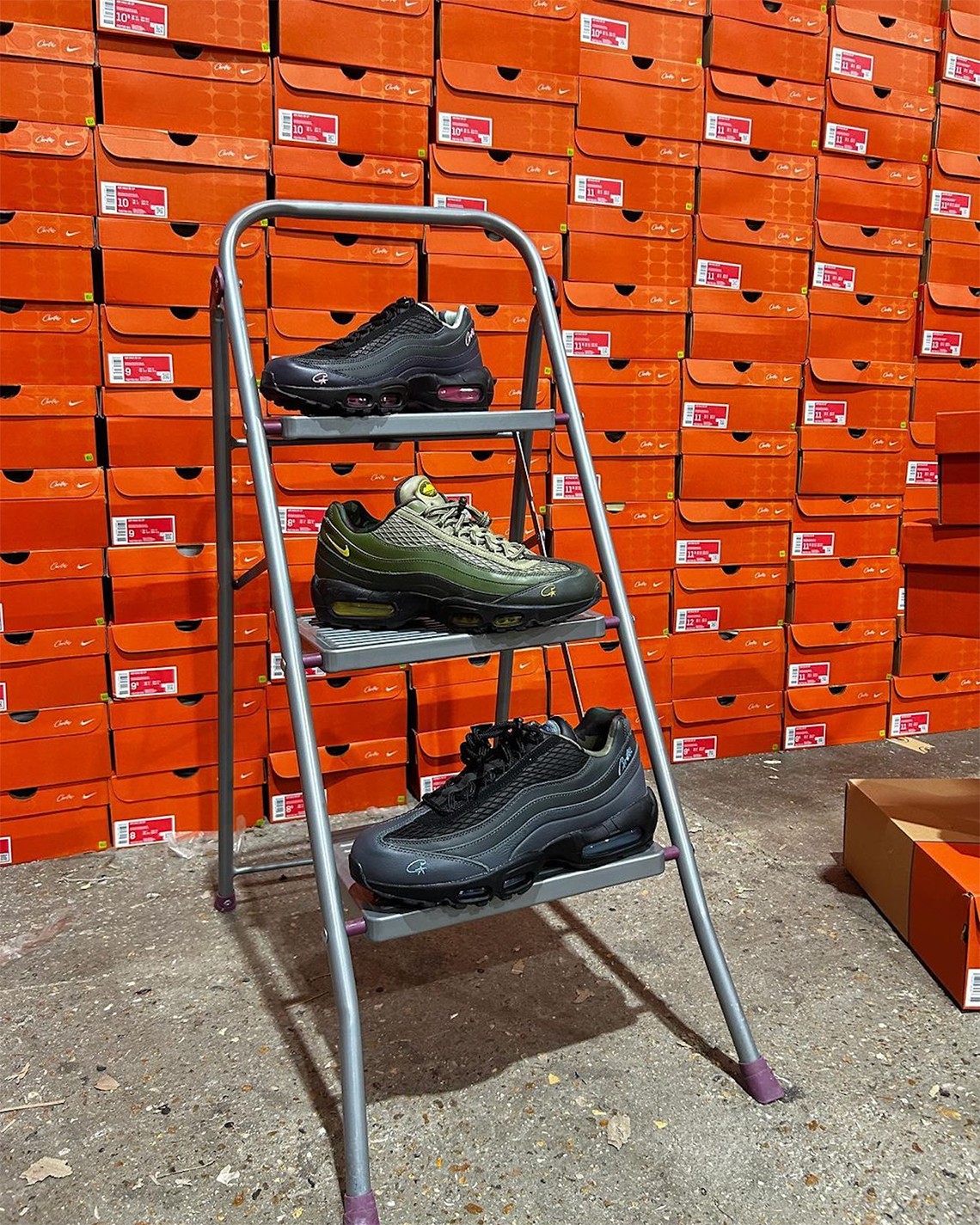 Corteiz,Nike,Air Max 95 背刺鞋贩子!全巴黎疯抢的 Nike 联名补货了! Corteiz,Nike,Air Max 95 背刺鞋贩子!全巴黎疯抢的 Nike 联名补货了!