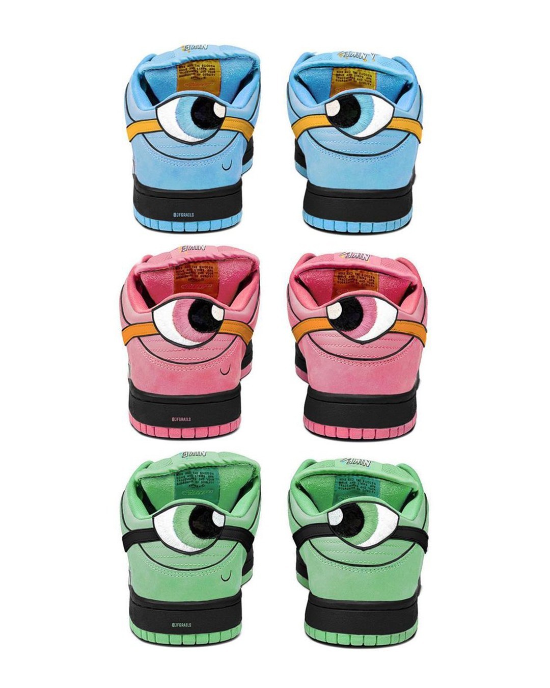 Powerpuff Girls,Nike,Dunk SB L 《飞天小女警》x Dunk SB 发售日期定了!还有隐藏配色! Powerpuff Girls,Nike,Dunk SB L 《飞天小女警》x Dunk SB 发售日期定了!还有隐藏配色!