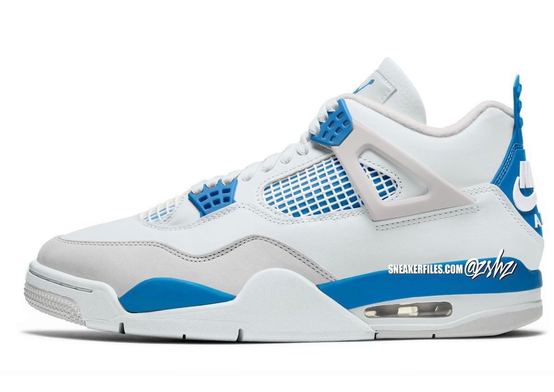 Air Jordan 4,Military Blue,FV5 时隔十二年终于复刻!元年「白蓝」AJ4 最新消息曝光! Air Jordan 4,Military Blue,FV5 时隔十二年终于复刻!元年「白蓝」AJ4 最新消息曝光!