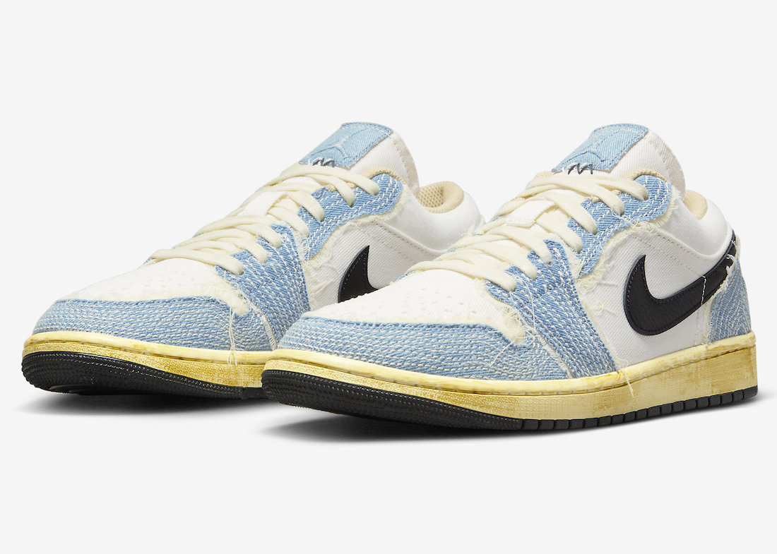 AJ1,Air Jordan 1 Low,Sashiko,F 又一双高规格 AJ1 登场!颜值你打几分? AJ1,Air Jordan 1 Low,Sashiko,F 又一双高规格 AJ1 登场!颜值你打几分?